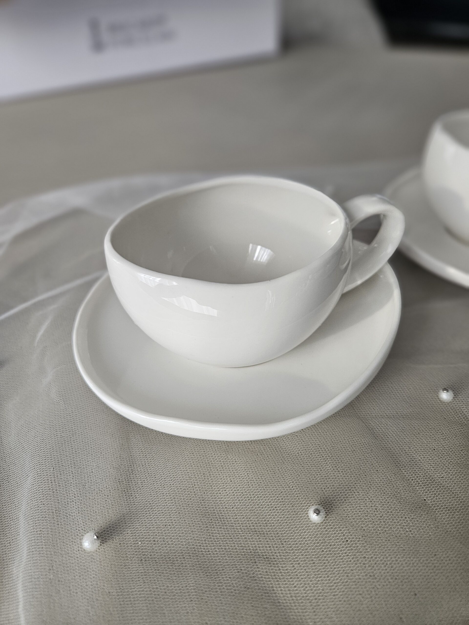 Service à café Perle Pure (coffret de 6 personnes - 12 pièces) – Image 2