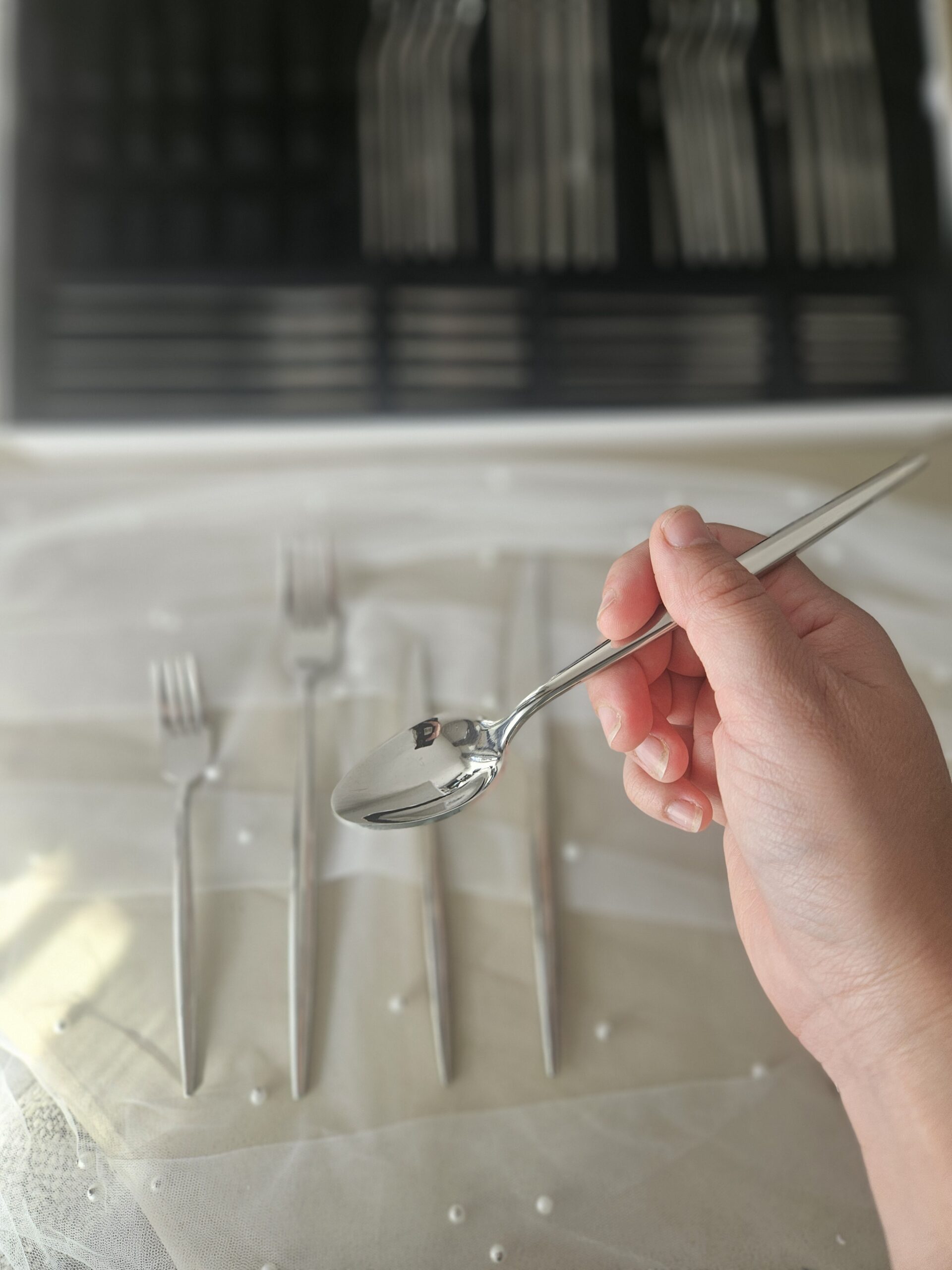 Coffret de couverts argentés (36 pièces - 6 personnes) – Image 3