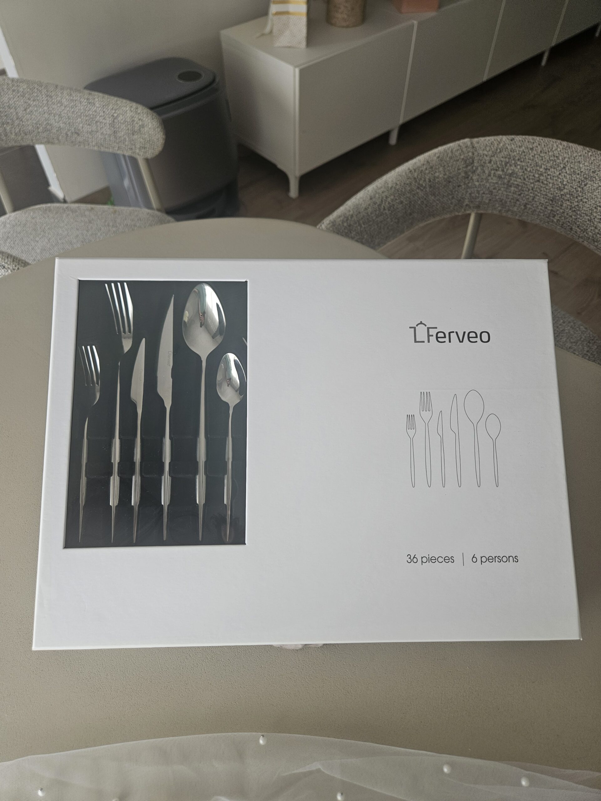 Coffret de couverts argentés (36 pièces - 6 personnes) – Image 9